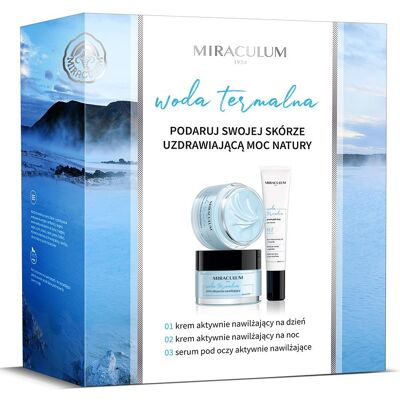 Thermal water beauty gift set