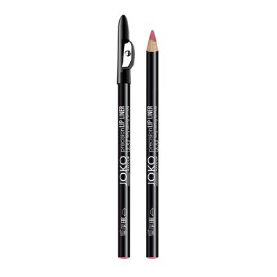 Long Lasting Lip liner pencil JOKO Make-Up with sharpener - 45 Pink Glow