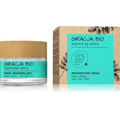 Gracja BIO Regenerating Vege Face Cream Acacia Collagen All Skin Day/Night 50ml