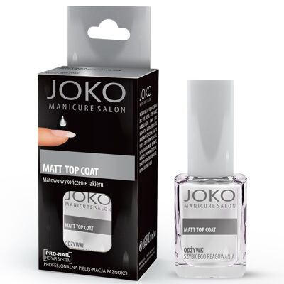 Rapid Reaction Nail Conditioners JOKO Make-Up - Matt Top Coat 008