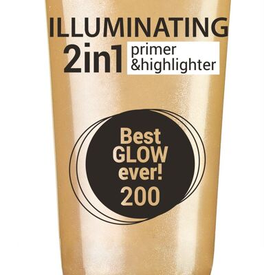 Highlighter Glow Primer JOKO Make- Up Primer - Best Glow Ever 200
