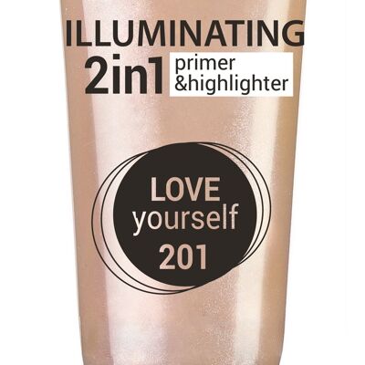 Highlighter Glow Primer JOKO Make- Up Primer - Love Yourself 201
