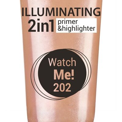 Highlighter Glow Primer JOKO Make- Up Primer - Watch Me 202