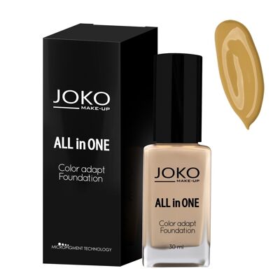 ALL in ONE JOKO Make-Up Foundation - 114 Rich tan