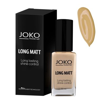 Long Matt JOKO Make-Up Foundation - 118 GOLDEN BEIGE