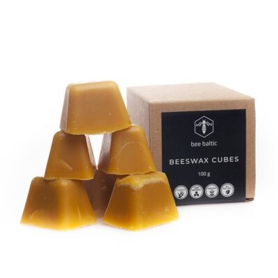 100% Natural Beeswax Cubes