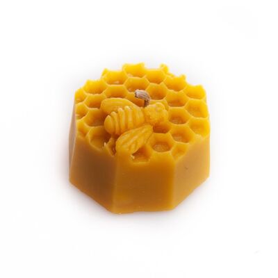 Bee Light Beeswax Candle