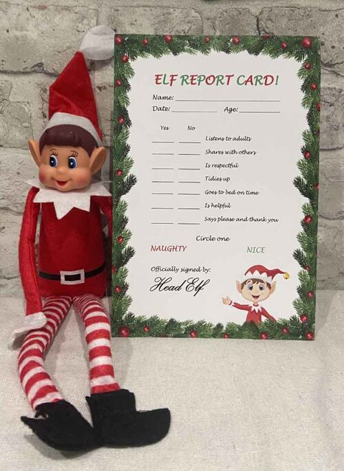 Elf Report Card