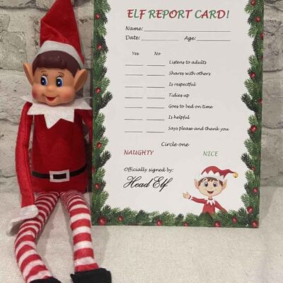 Elf Report Card