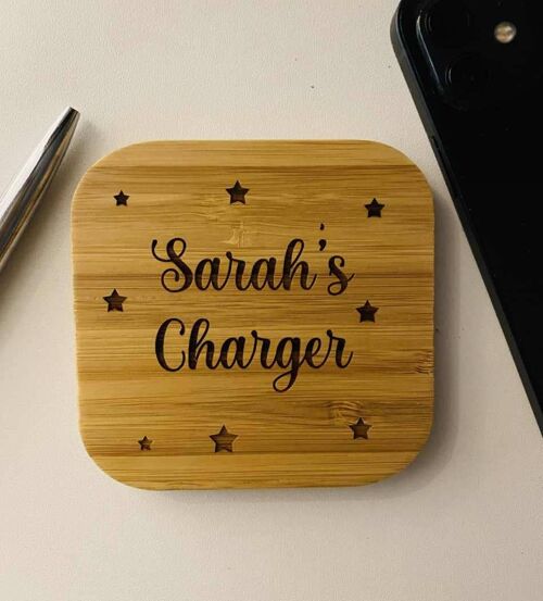 Personalised Wireless Charger - Sarah's Charger