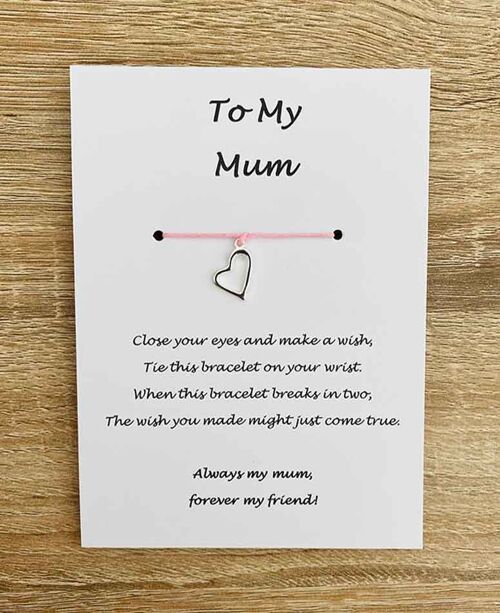 Bracelet - 'To My Mum'