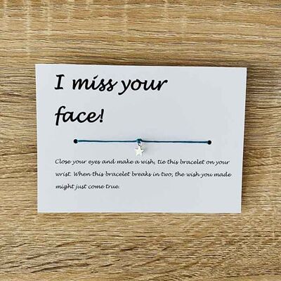 Best Seller - Bracelet - 'I Miss Your Face'