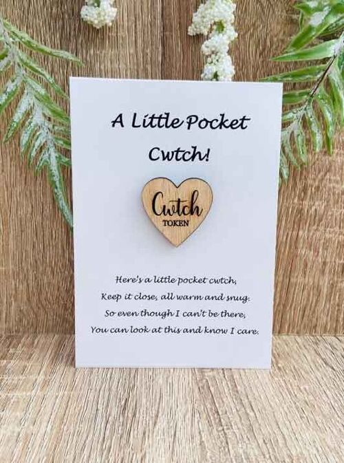 Gift - A Little Pocket Cwtch (Buy 5 For The Price of 4)