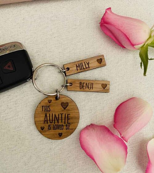 Family Keyring (Auntie) Mix & Match