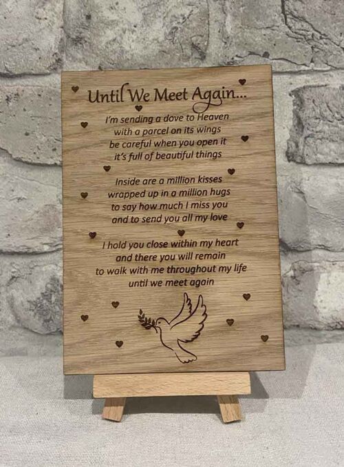 Plaque - 'Until We Meet Again'