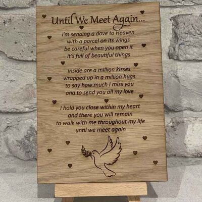 Plaque - 'Until We Meet Again'