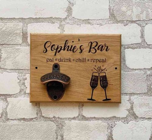Bottle Opener - Sophie's Bar - Eat*Sleep*Chill*Repeat