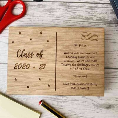 Personalised Postcards - Class of 2020-2021
