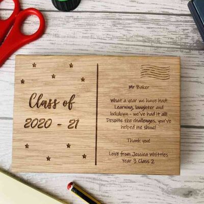 Cartoline personalizzate - Classe 2020-2021