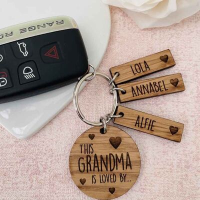Meilleure vente - Porte-clés familial (Grand-mère) Mix & Match