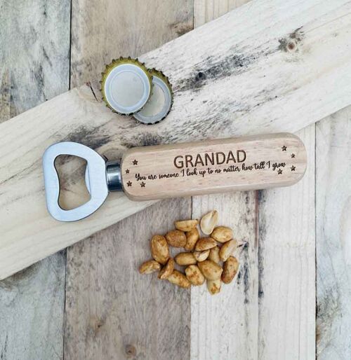 Personalised Bottle Opener - Grandad, you are someone