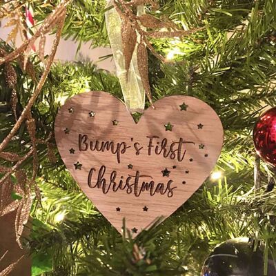 Decoration - 'Bump's First Christmas'