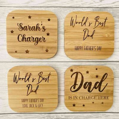 Personalised Wireless Charger - Various Options