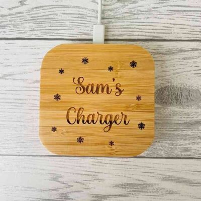Cargador inalámbrico personalizado - Sam's Charger