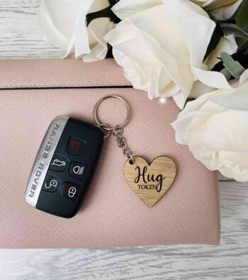Porte-clés - Jeton Hug (Achetez-en 5 pour le prix de 4)