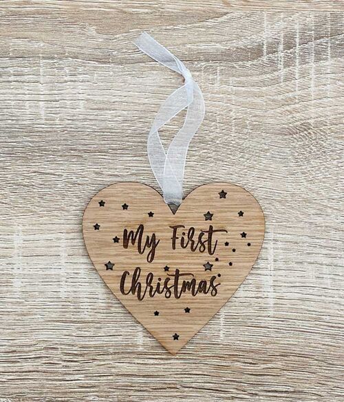Decoration - 'My First Christmas'