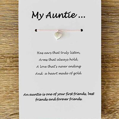 Bracelet - 'My Auntie'