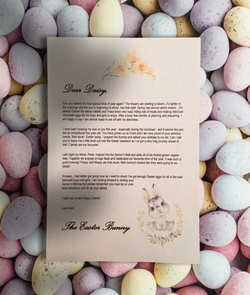 Best Seller - Generic Easter Bunny Letter