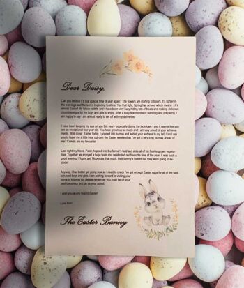 Meilleure vente - Lettre générique de lapin de Pâques