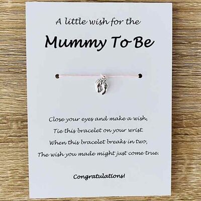 Bracelet - 'Mummy To Be' Rose