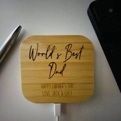 Best Seller - Personalised Wireless Charger