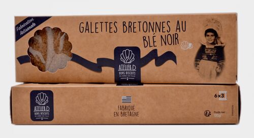 Etui carton 120g - Galettes au blé noir