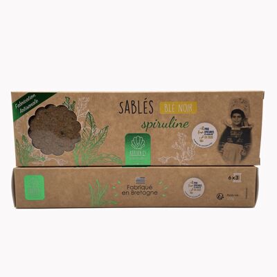 Cardboard box 120g - Spirulina buckwheat