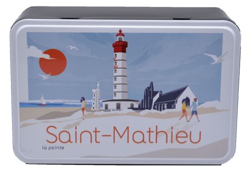 350g metal tins - St-Mathieu  Assortiment galettes-palets