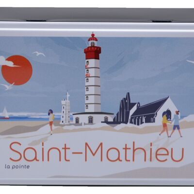 350g metal tins - St-Mathieu Assortment galettes-palets
