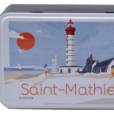 350g metal tins - St-Mathieu Assortment galettes-palets