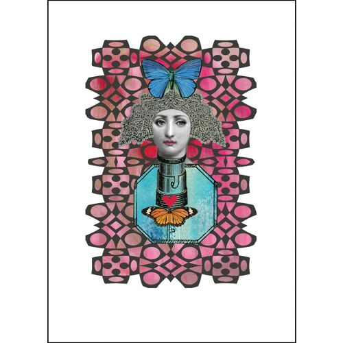 Giclee Print - Butterfly Lady