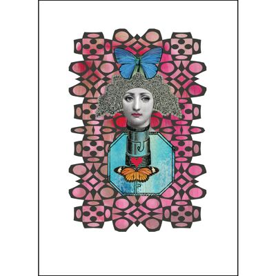 Giclee Print - Butterfly Lady