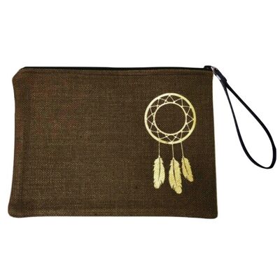Pouch L, acchiappasogni, marrone anjou