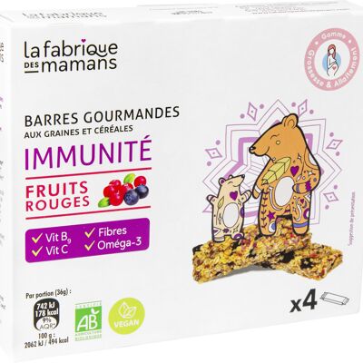 Pack 4 barres Immunité