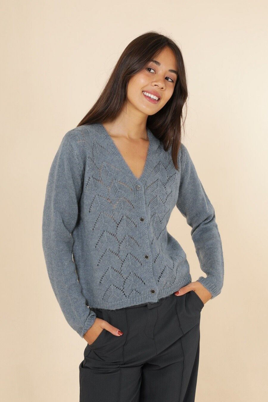 MADDY Gilet Blu S/M/L