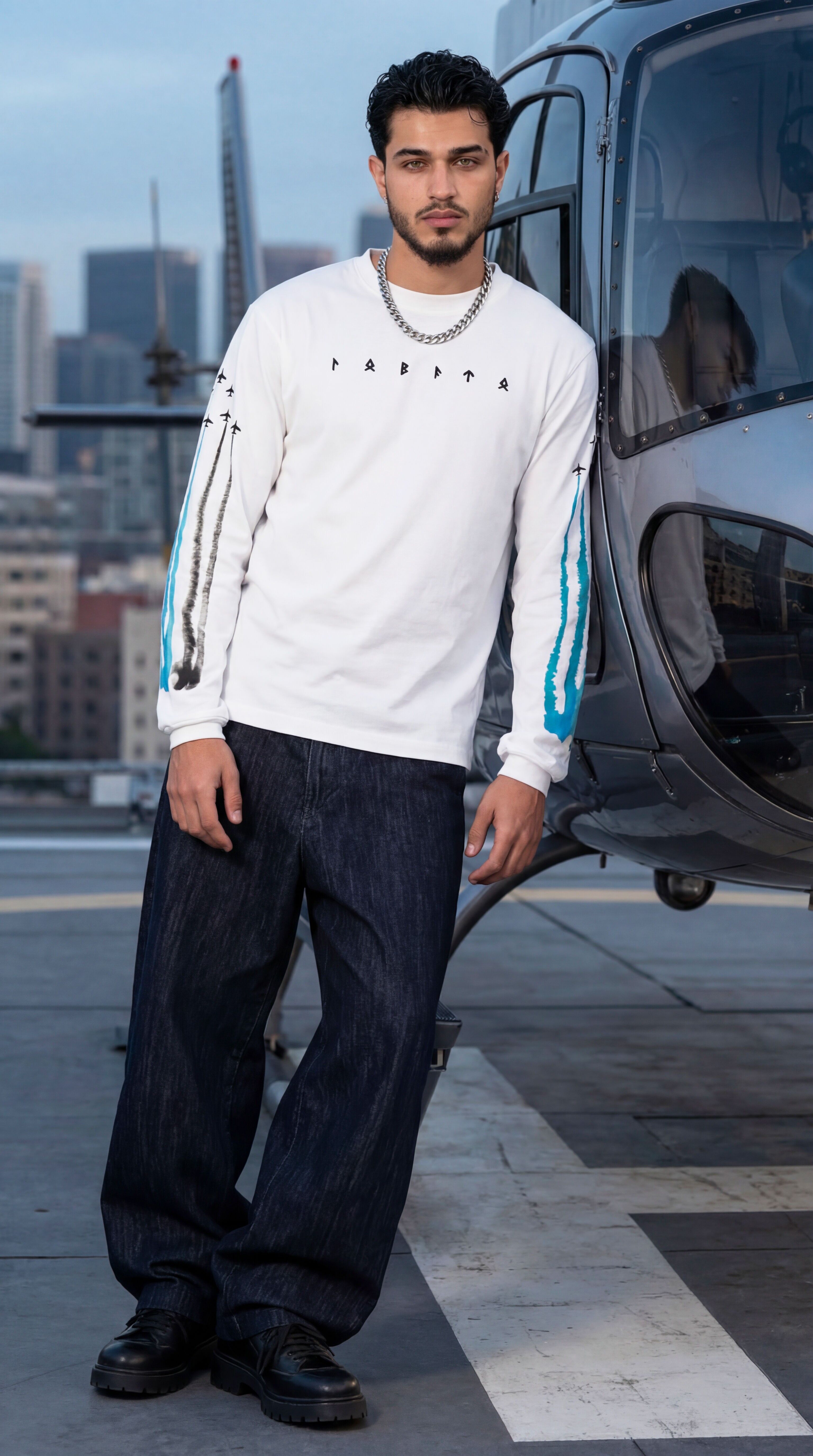 T-shirt unisex flugzeug