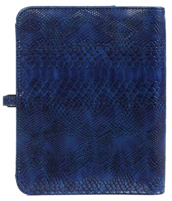 Agenda recharge A5 2022 Croco Indigo 6