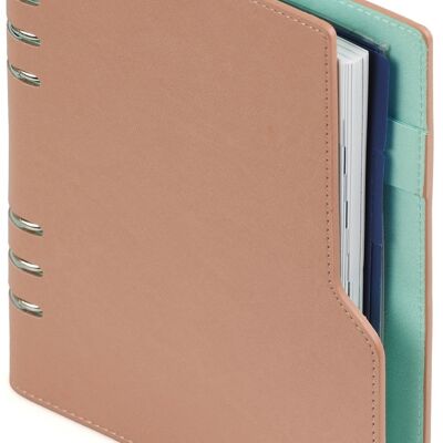 A5 Clipbook refill agenda 2022 pastel pink and green