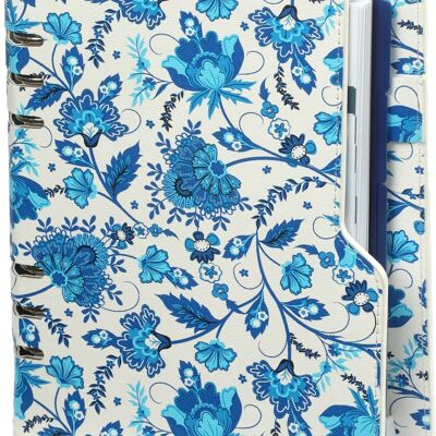 A5 Clipbook Refill Agenda 2022 Delfter Blaue Blumen