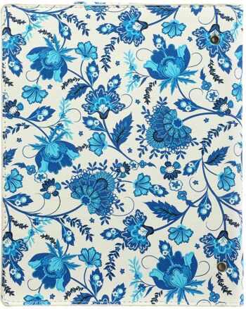 A5 Clipbook recharge agenda 2022 fleurs bleu de Delft 8